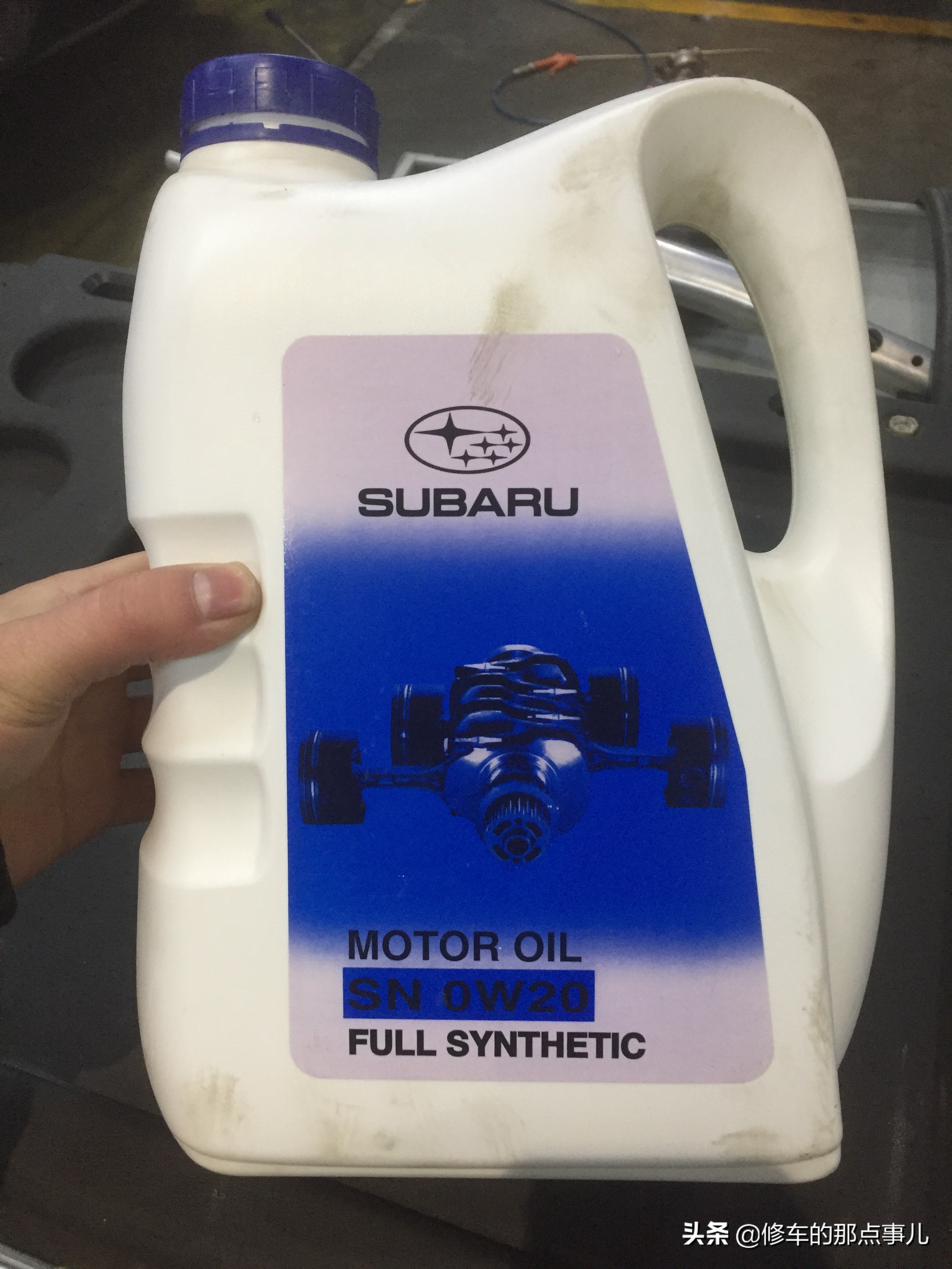斯巴鲁五万公里保养,跑一千多公里换机油