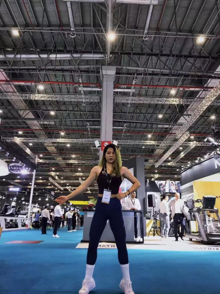 95后中国健身女神,95年健身女神