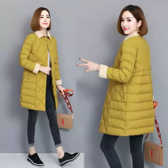 黑色短款面包服怎么搭配哈伦裤,条绒女款加绒哈伦裤配面包服