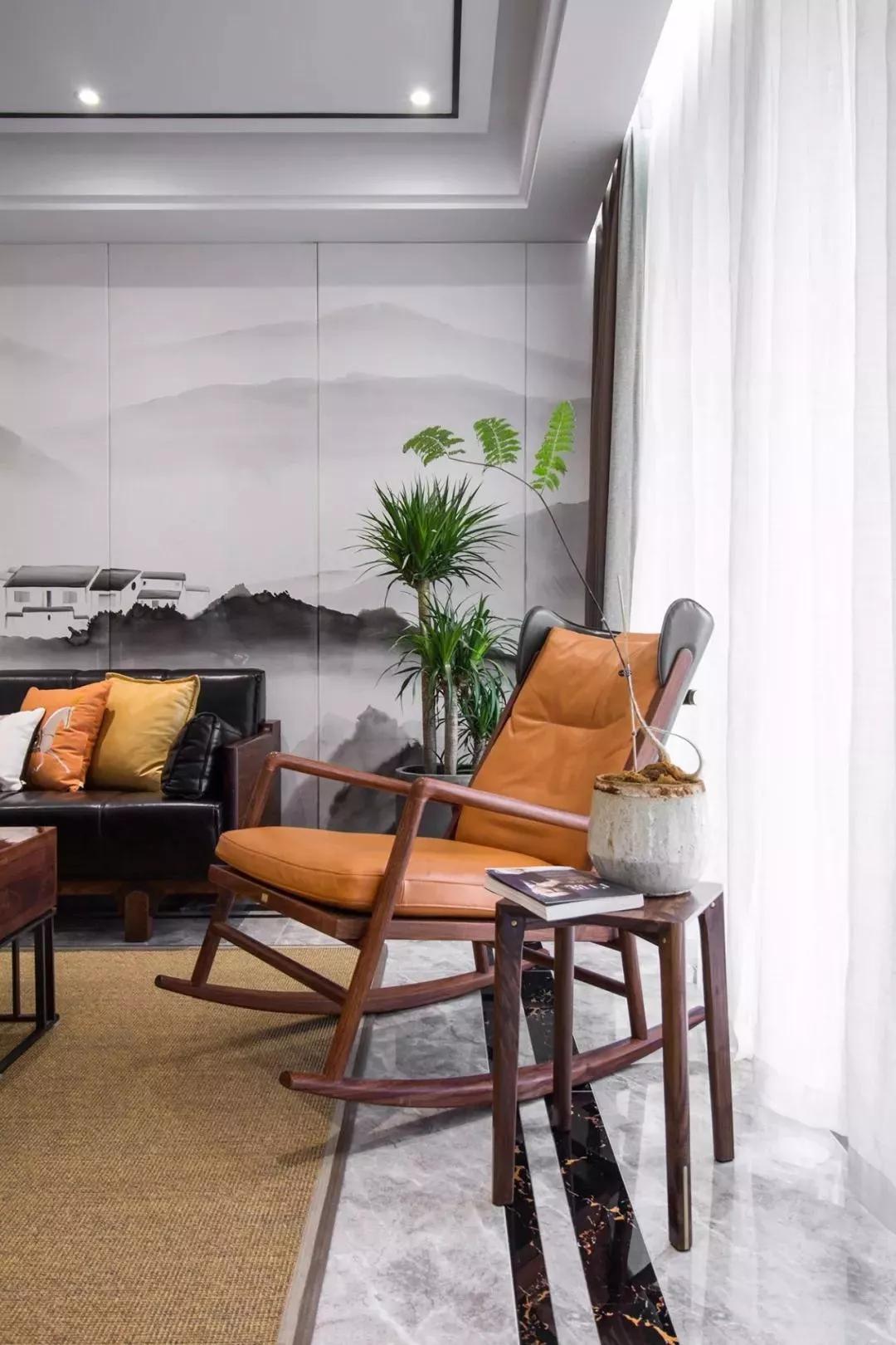 浅色中式电视柜一体背景墙,简单便宜的中式风格的电视墙