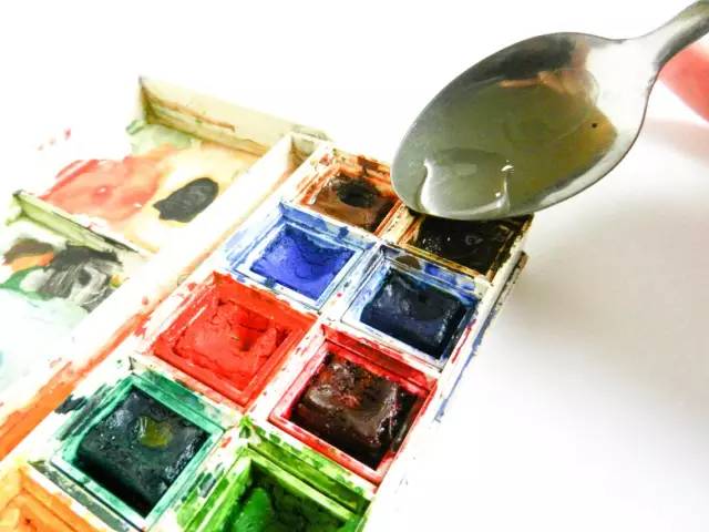 用吸管吹成的水彩画,吸管笔水彩画教程