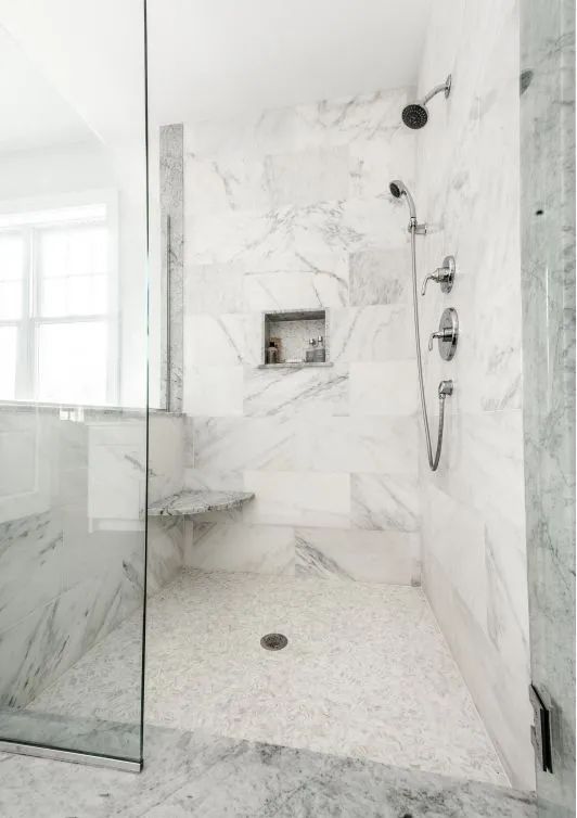 最简易的干湿分离淋浴间,淋浴区干湿分离