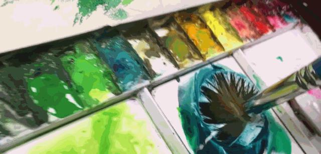 绘画艺术是人们心灵的写照,绘画也是一种静心的良药