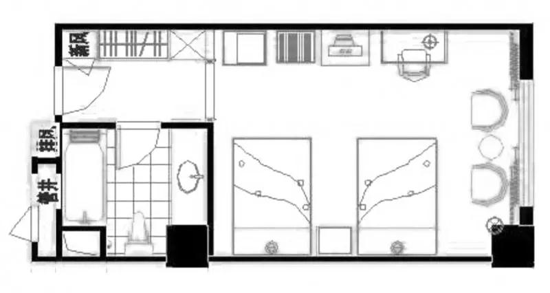 主题酒店30个房间怎么设计好,酒店标间和套房房间设计方案