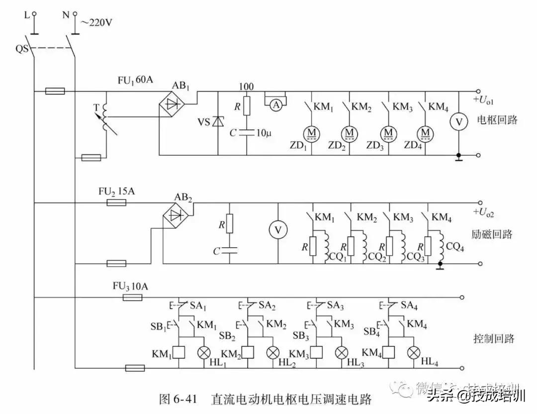 从零开始看懂电气电路图,电气电路图跟普通电路图