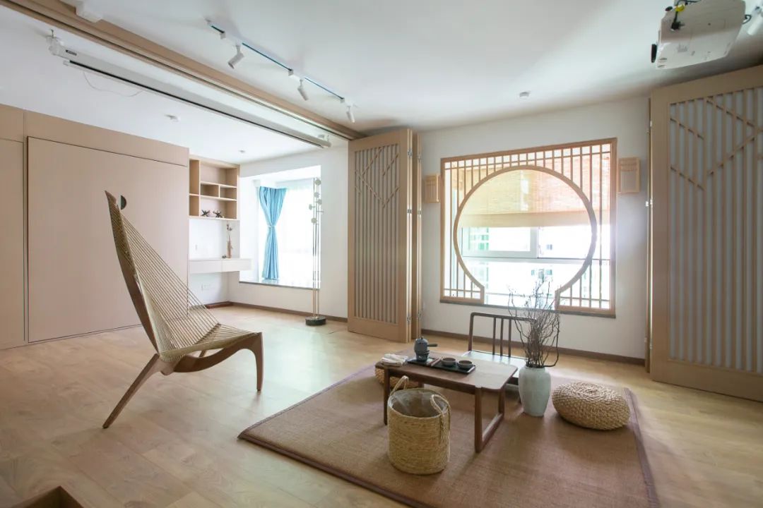 小户型简单大空间设计,75平方现代简约设计