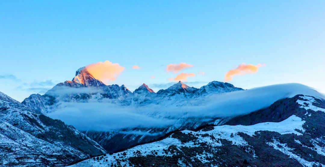 晴空+晚霞，成都又看四姑娘了！