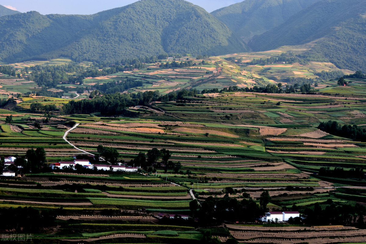 渭源的风景区,渭源县自然风景