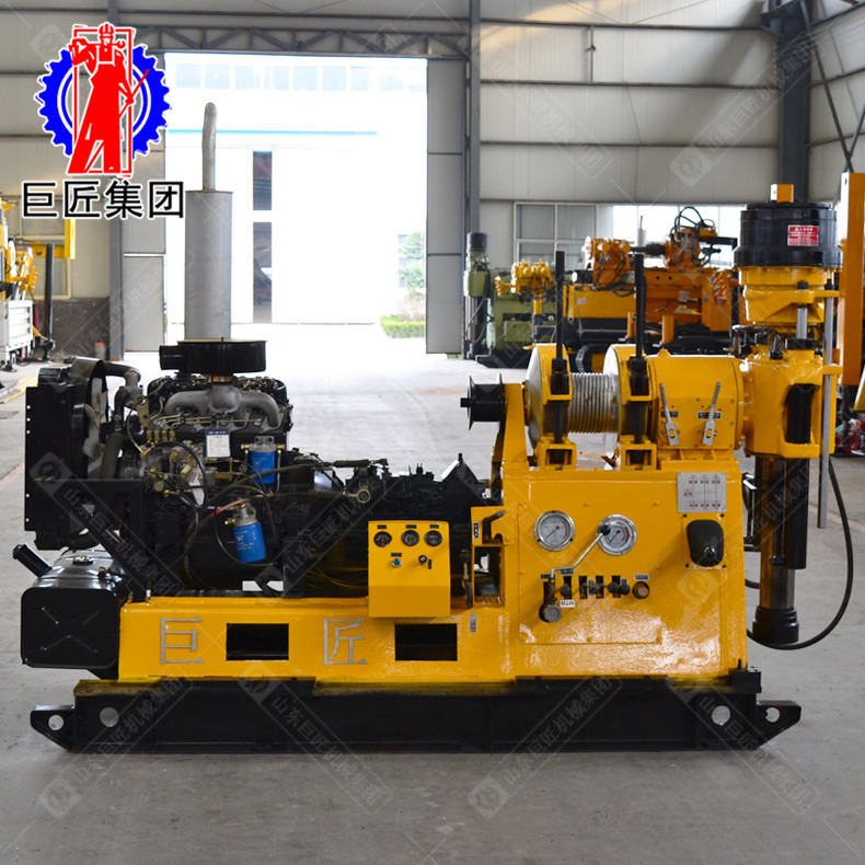 液压钻机钻探,液压勘探钻机1000米图片