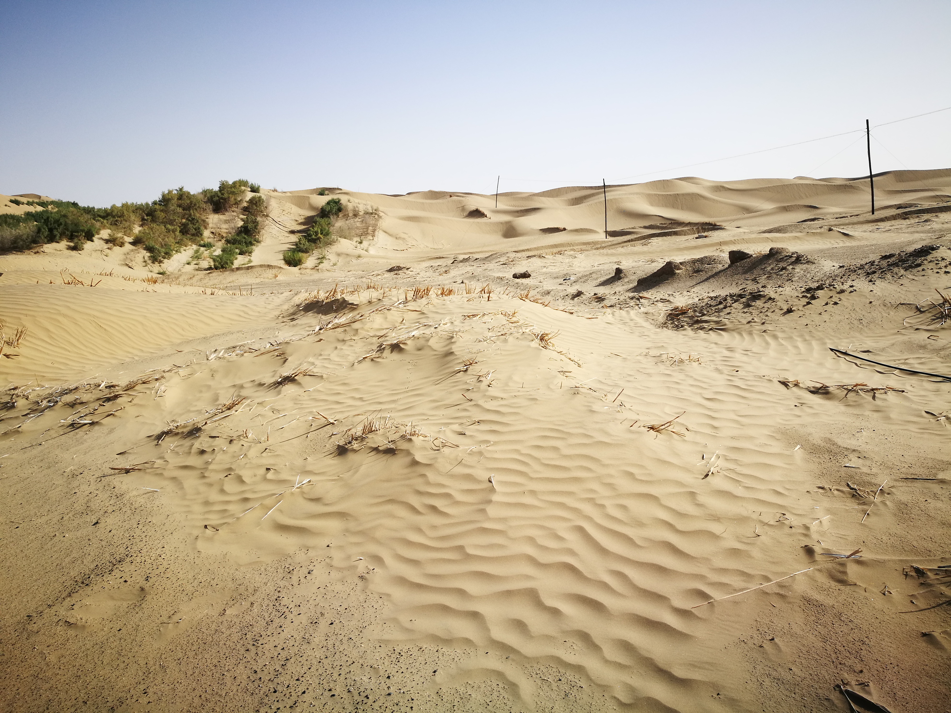 13000公里新手独驾*疆新**日记第23天——塔克拉玛干沙漠陷车自救