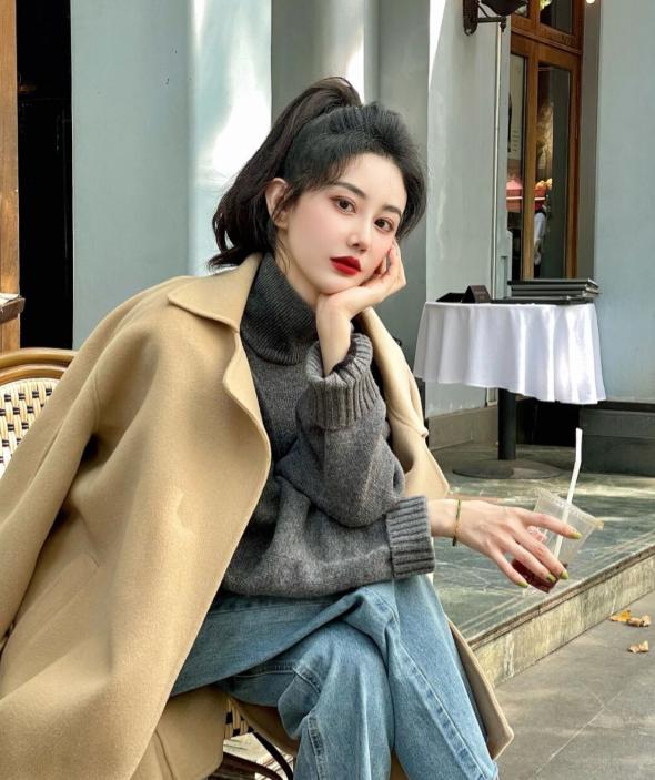 韩系大衣如何搭配冬季,韩系大衣怎么穿搭温柔气质