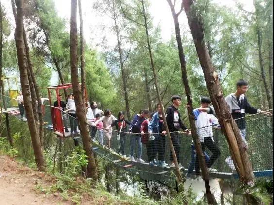 南充哪里有玻璃栈道和玻璃滑道,南充摇摆桥