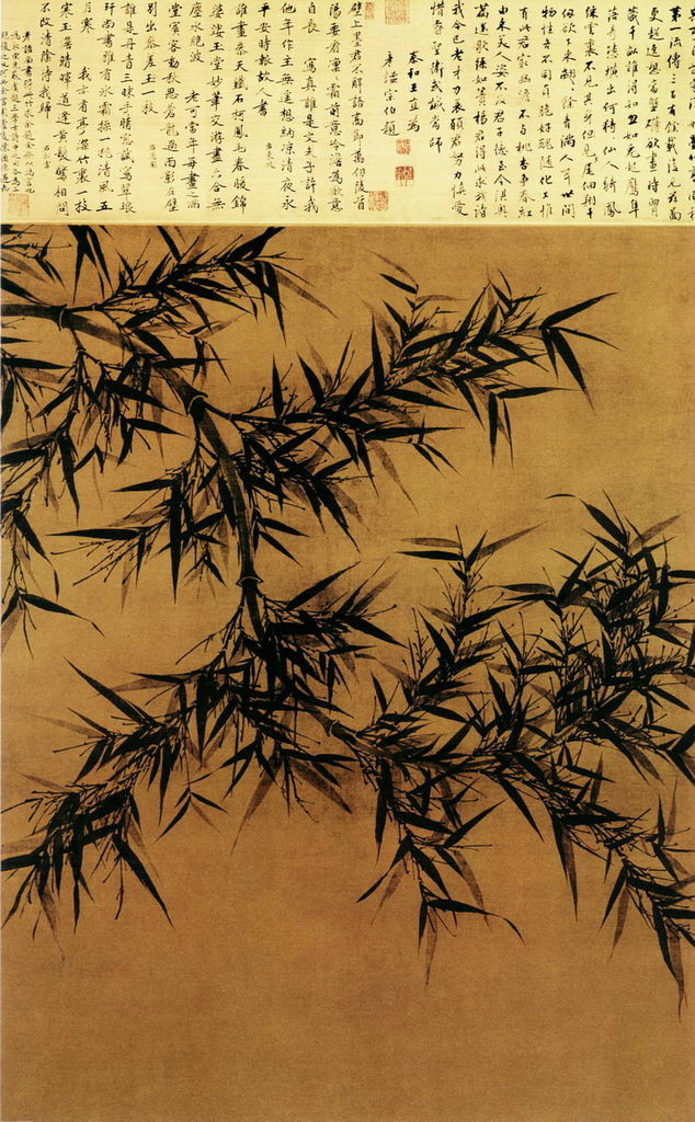 画竹的书画名家,画竹入门基础画法