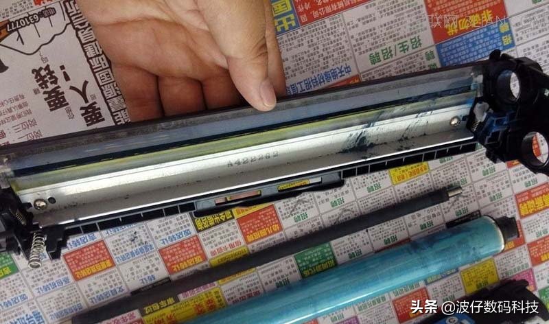 打印机维修图片大全,彩色激光打印机打印黑色不完整