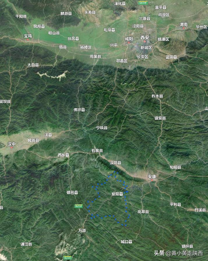 陕南汉江古镇,陕西汉江风景如画