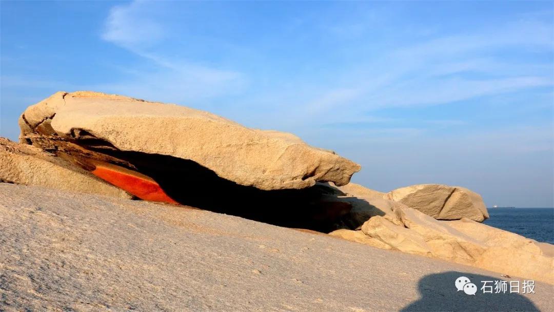 一片美丽的沙滩,石狮最美海滩