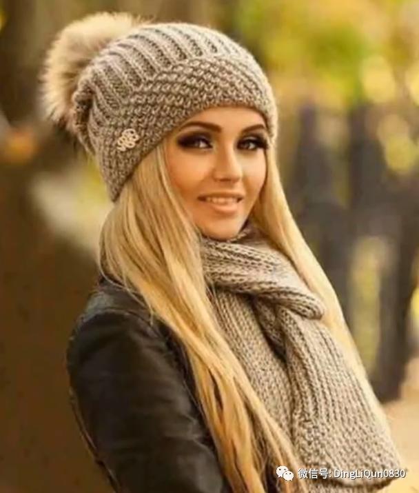 针织帽子简单款好看的,纯手工针织年轻人戴的帽子教程