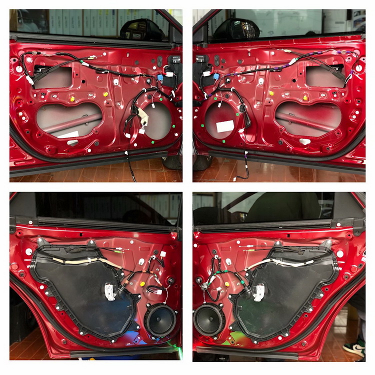 成都亚洲龙音响改装,成都丰田海狮汽车音响改装