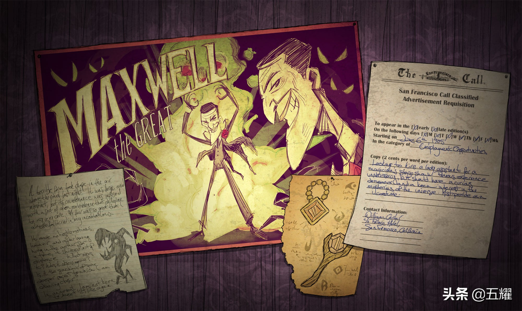 饥荒人物背景故事大全,饥荒全人物背景故事