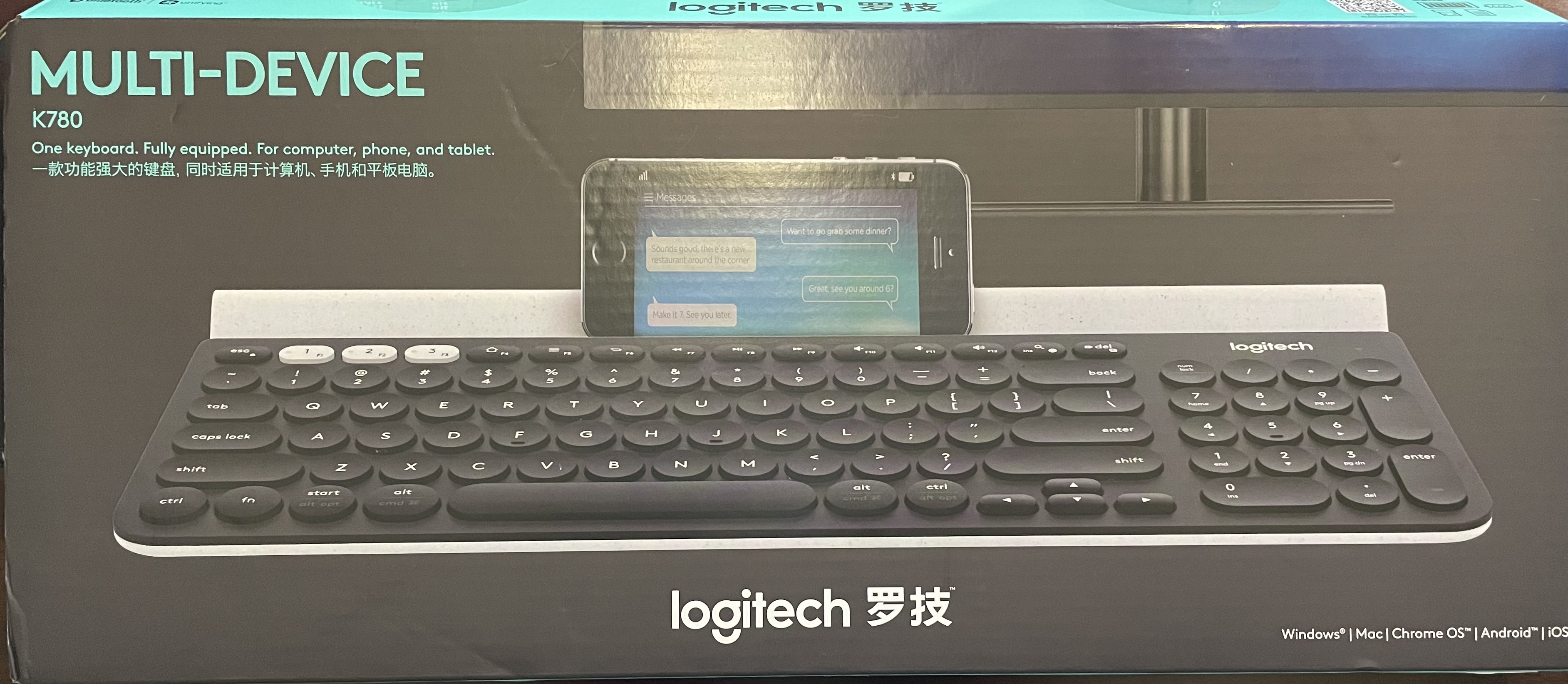 缃楁妧閿洏k780杩炴帴瀹夊崜鎵嬫満鏁欑▼,缃楁妧k780閿洏涓嶈兘鎵撳瓧