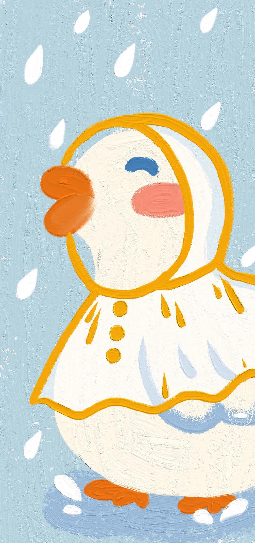 宇航员壁纸卡通可爱油画,ins超火卡通小熊壁纸油画