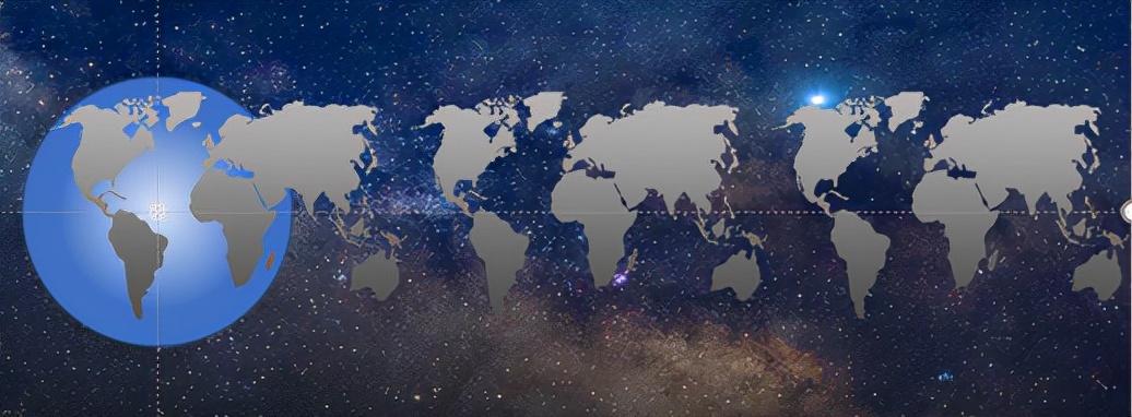 地球旋转三维动画,ppt炫酷动画