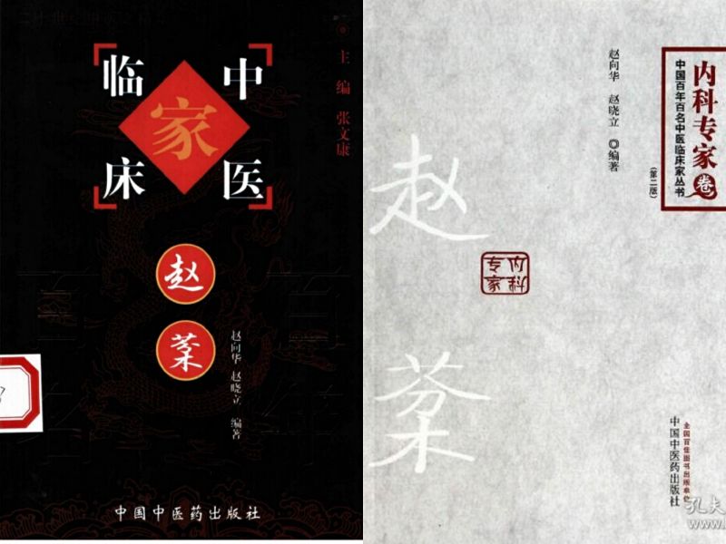 赵先生的中医治疗,赵棻的中医书籍
