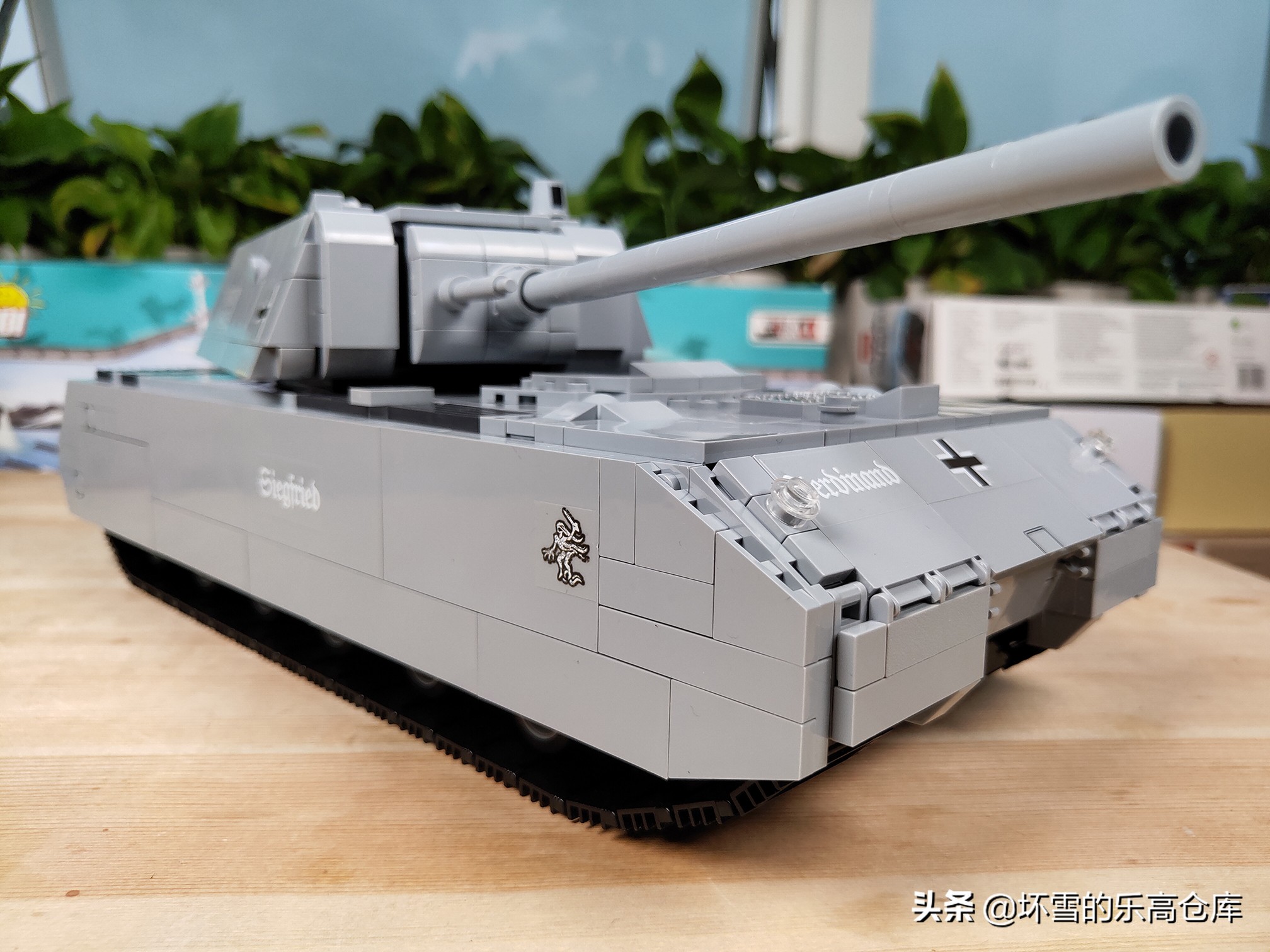 cobi豹式坦克拼装过程,cobi积木德国坦克进化史