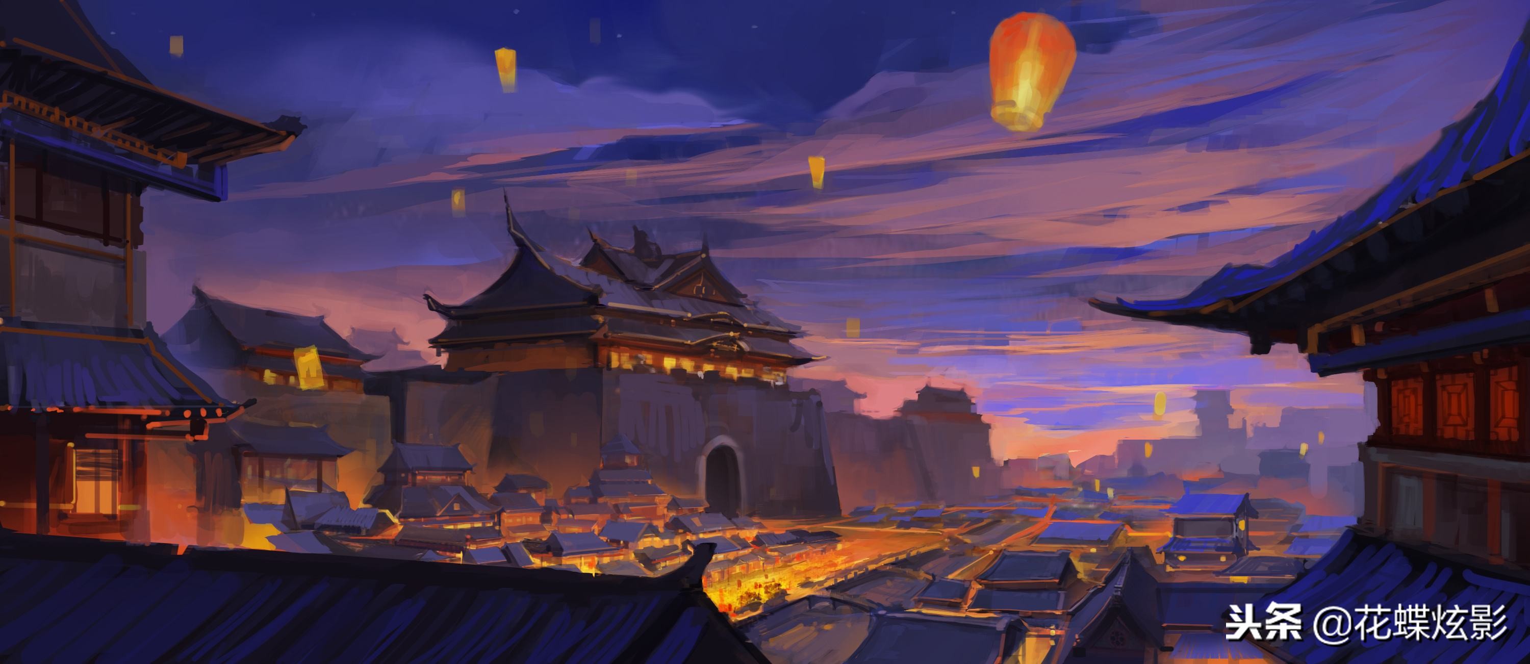 chatgpt场景原画,宏大的游戏场景原画图片