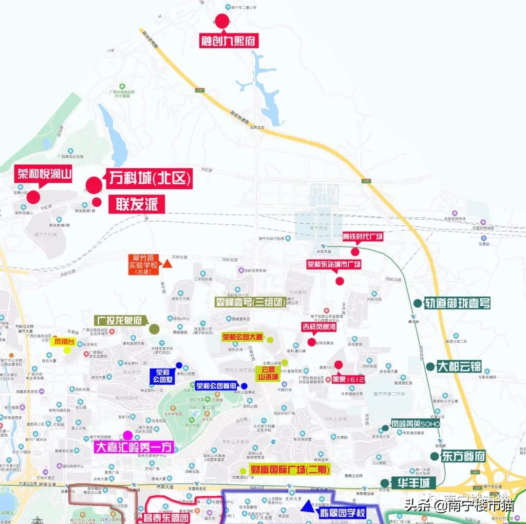 南宁学区房四房二厅二卫,南宁小学学区房一览表