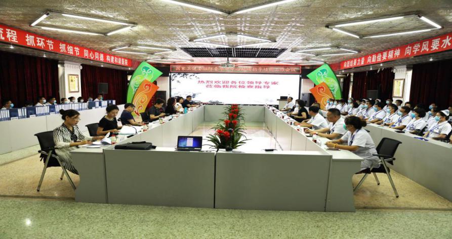 *家屯苏**区中医医院接受国家卫健委脑防委高级卒中中心现场评审验收