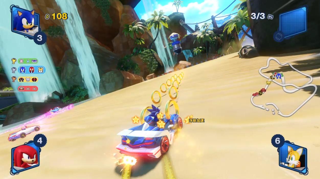 团队索尼克赛车好玩吗,索尼克团队赛车和马车8对比