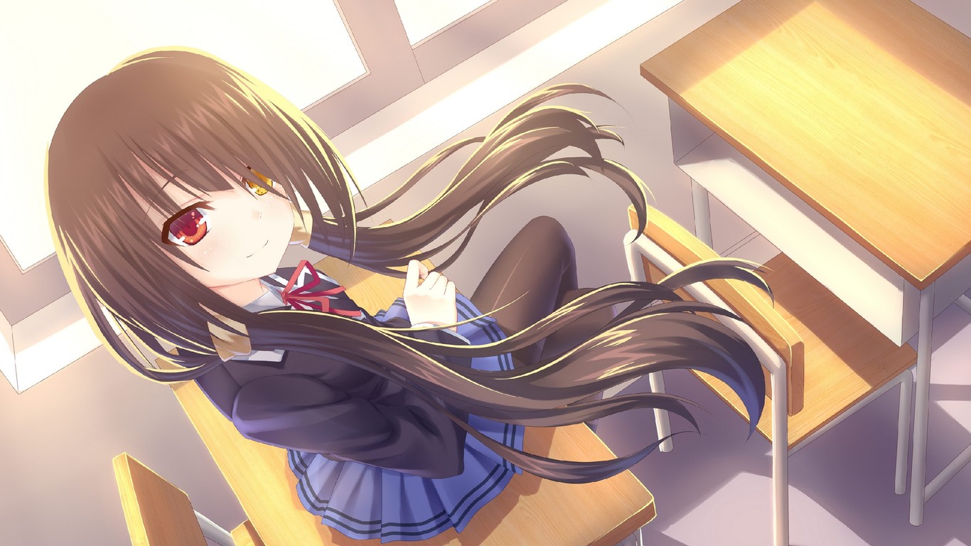 时崎狂三壁纸蓝光竖屏1920,时崎狂三动漫美图壁纸