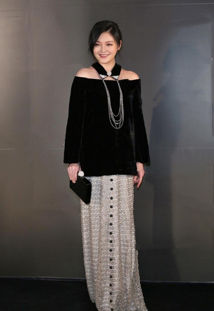 车晓最美的穿搭,车晓瘦