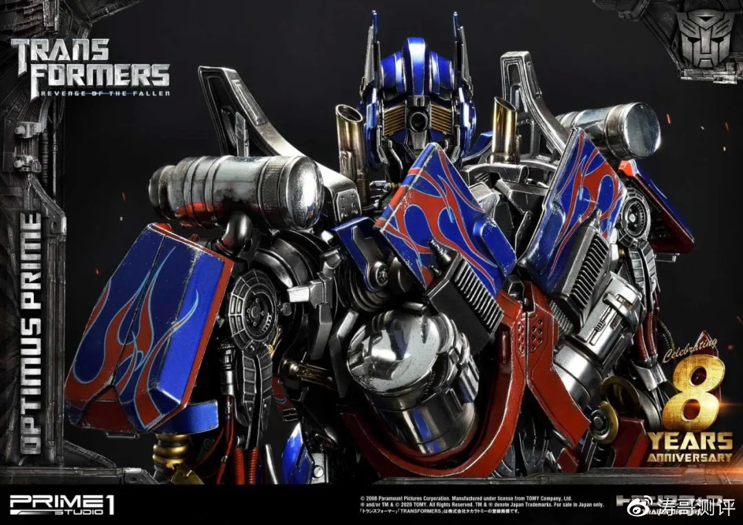 p1s变五擎天柱雕像,p1s能量战士擎天柱豪华版本