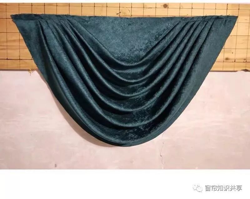 窗帘连体水波帘头制作视频,欧式风格窗帘平板水波帘头