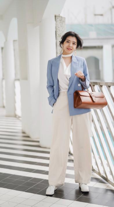 阔腿裤怎么才能穿出好效果,阔腿裤的5种时髦穿搭