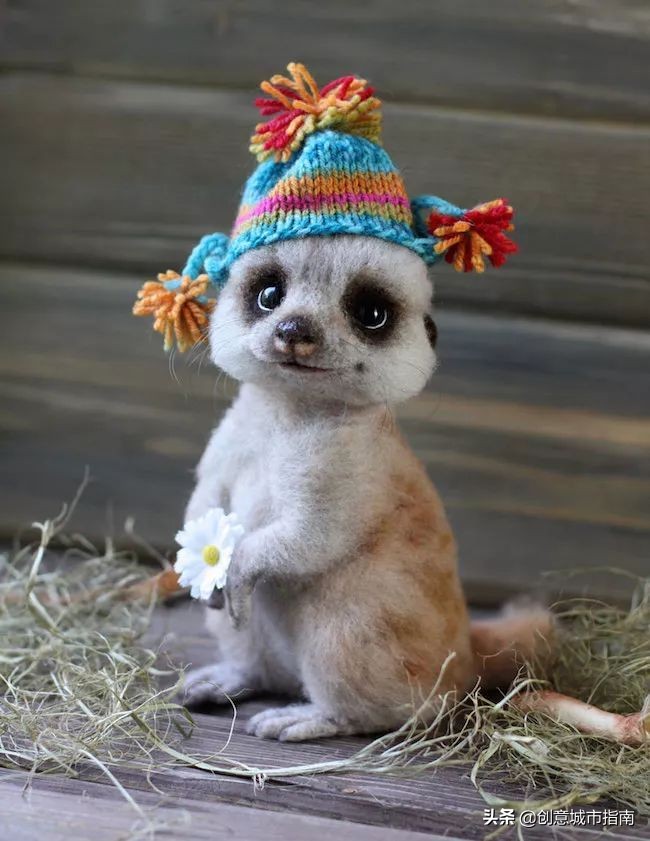 可爱毛毡娃娃,毛毡立体娃娃