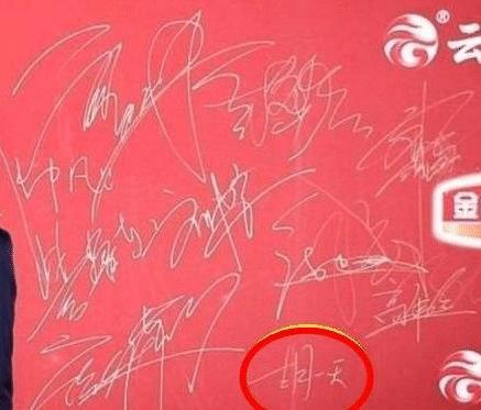 刘亦菲霸气签名,刘亦菲签名照