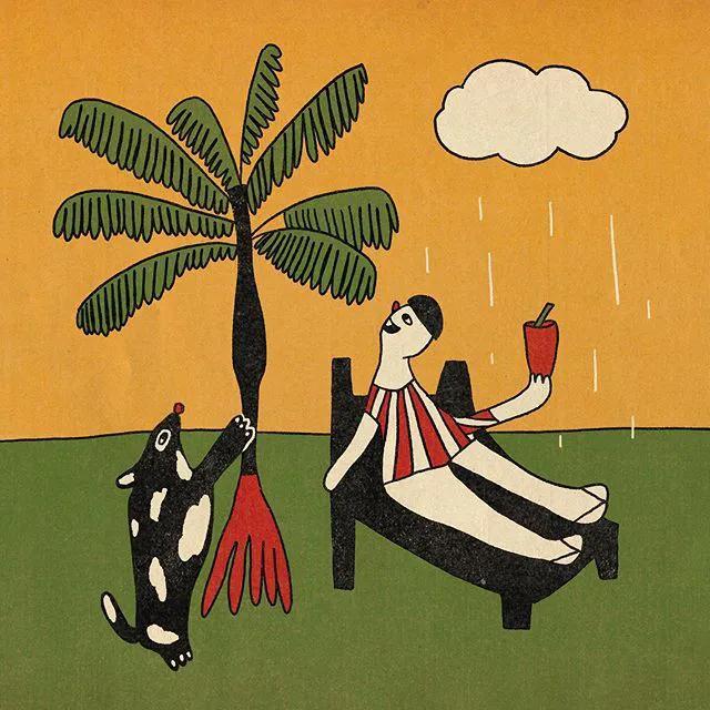 巴西插画师pedrocorrea,巴西插画家raysafontana