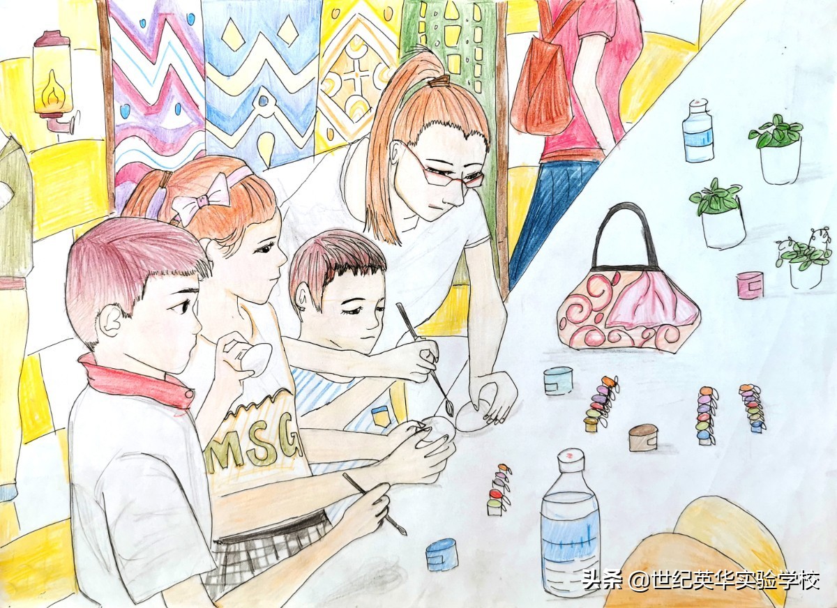 感人的瞬间绘画征集,遇见温暖绘画