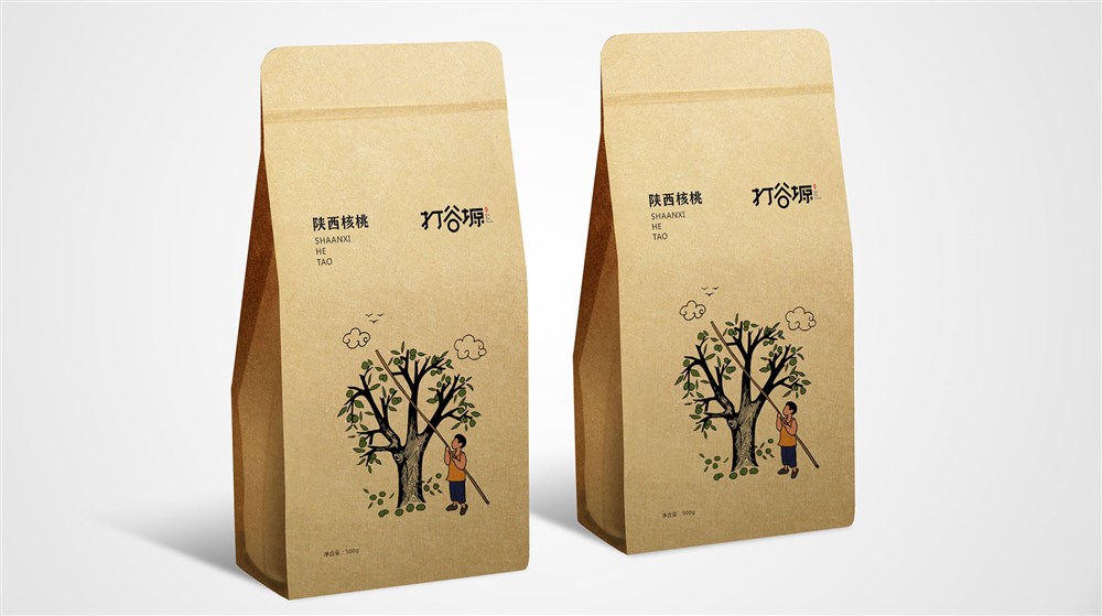 干果包装礼盒设计,智能干果包装设计