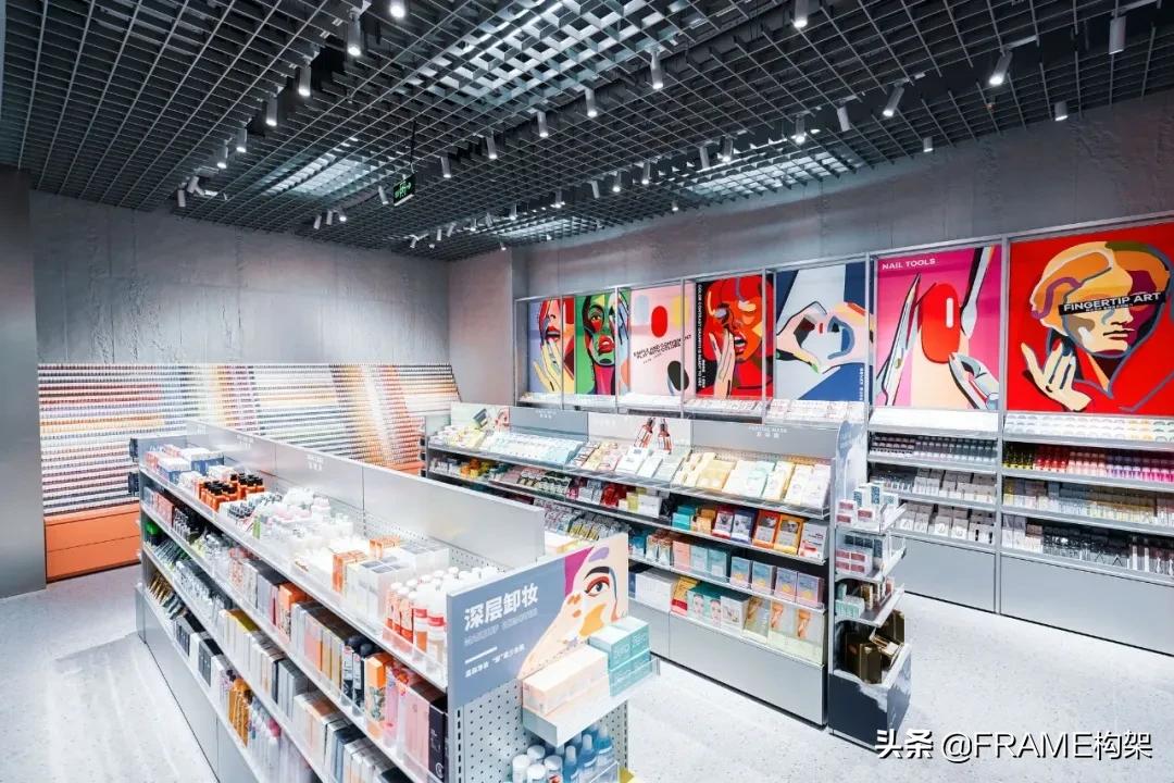 调色师门店设计图,调色师彩妆店的发展规划