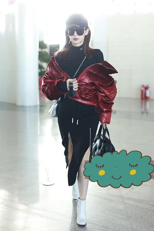 戚薇背带裙穿搭,戚薇穿着