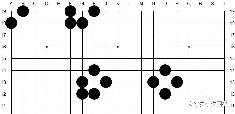 围棋初步做眼与破眼技巧,张老师围棋教学真眼假眼