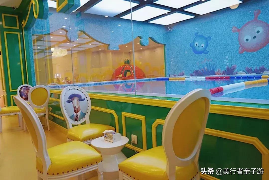 室内可戏水的儿童游泳馆,水中小超人