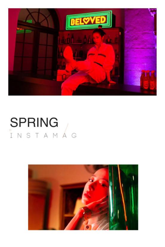 冬季穿一身白超时髦，和周雨彤学习白色服饰搭配，清纯又显白