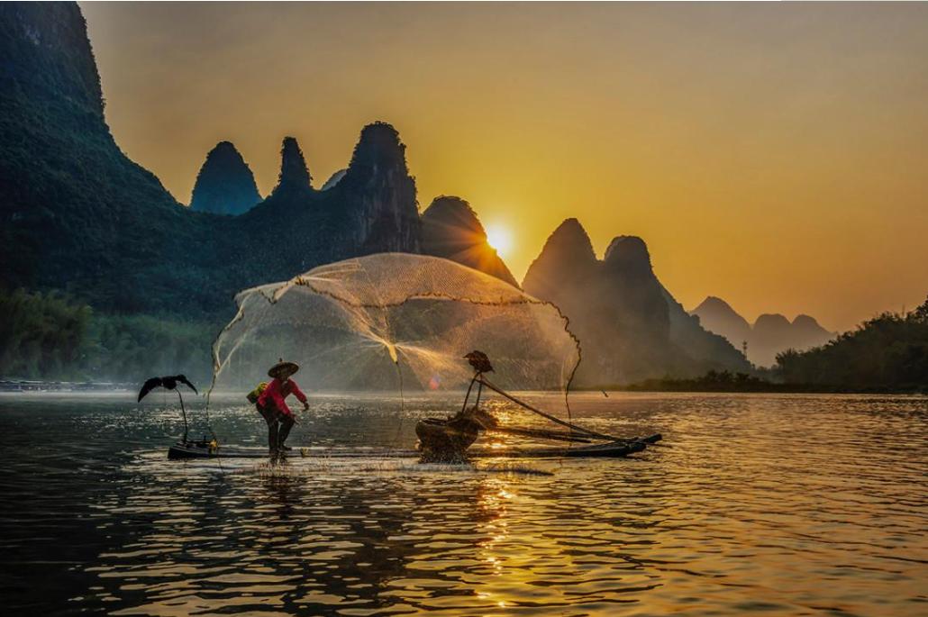 盛世山水盆景,盛世山水原创