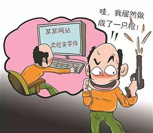 关于贩卖枪支零部件定性问题,私自生产枪支配件什么罪