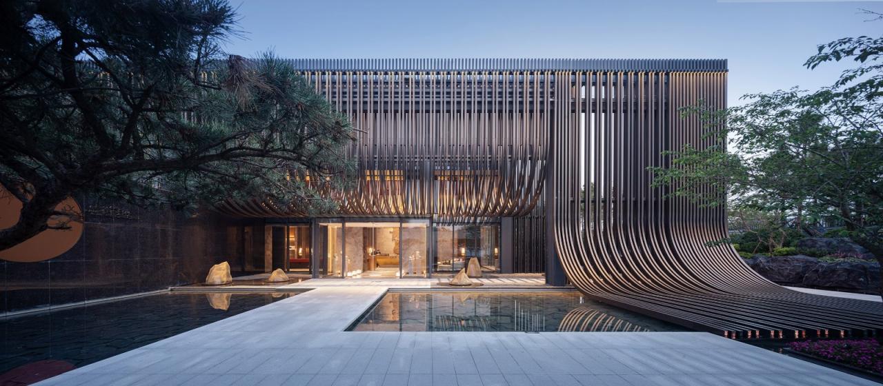 美的禹洲大河实景,扬州美的禹洲大河艺术馆